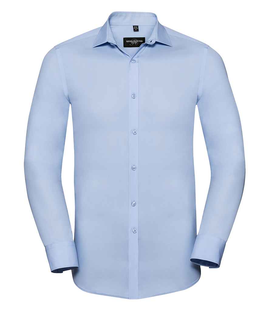 Russell Collection Long Sleeve Ultimate Stretch Shirt