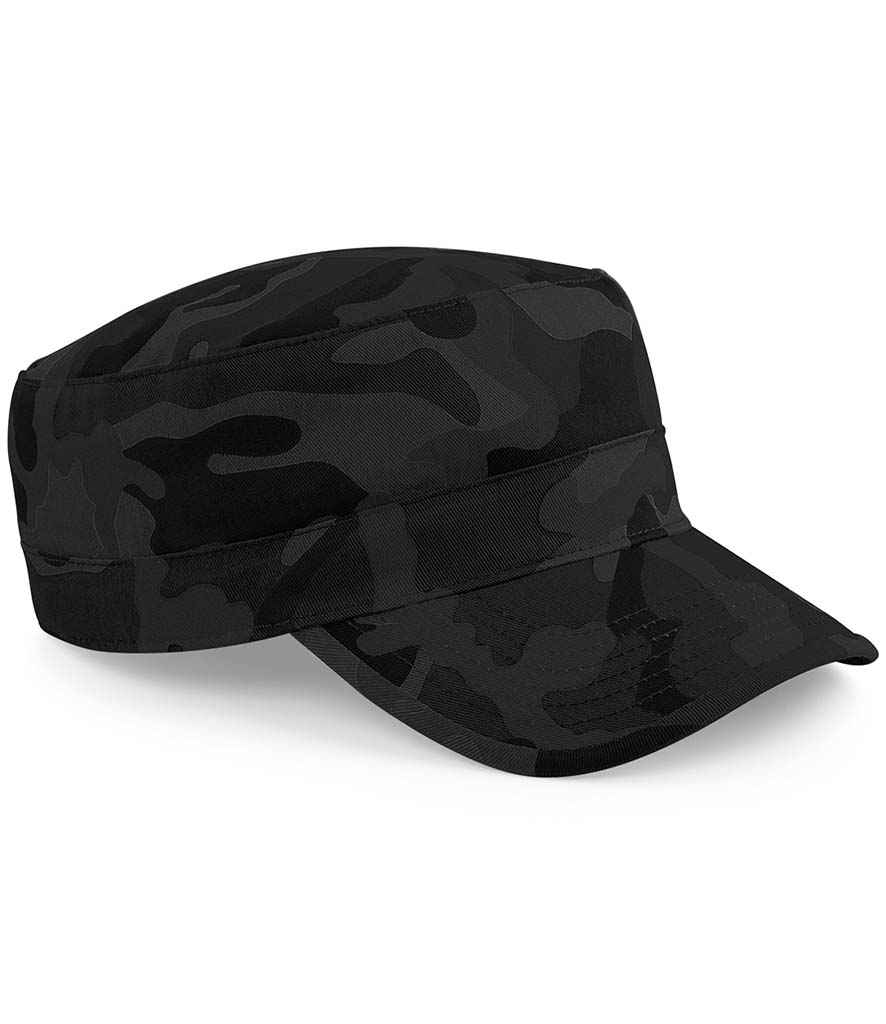 Cap Byddin Camo Beechfield