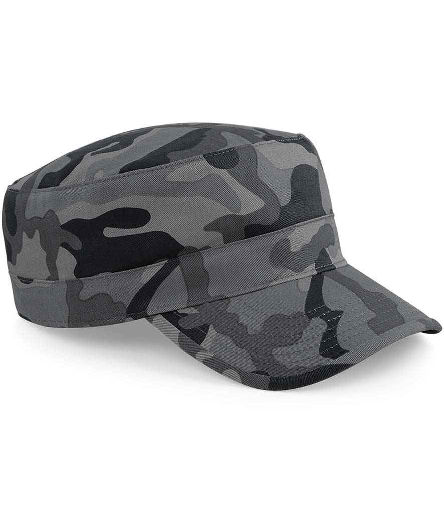 Cap Byddin Camo Beechfield