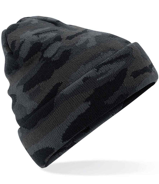 Beechfield Camo Cuffed Beanie