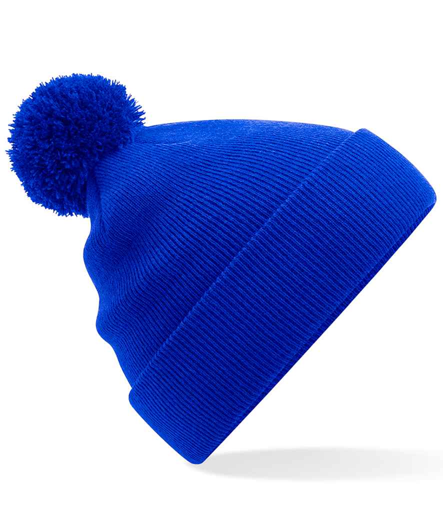 Pom Pom Beanie Gwreiddiol Beechfield Kids