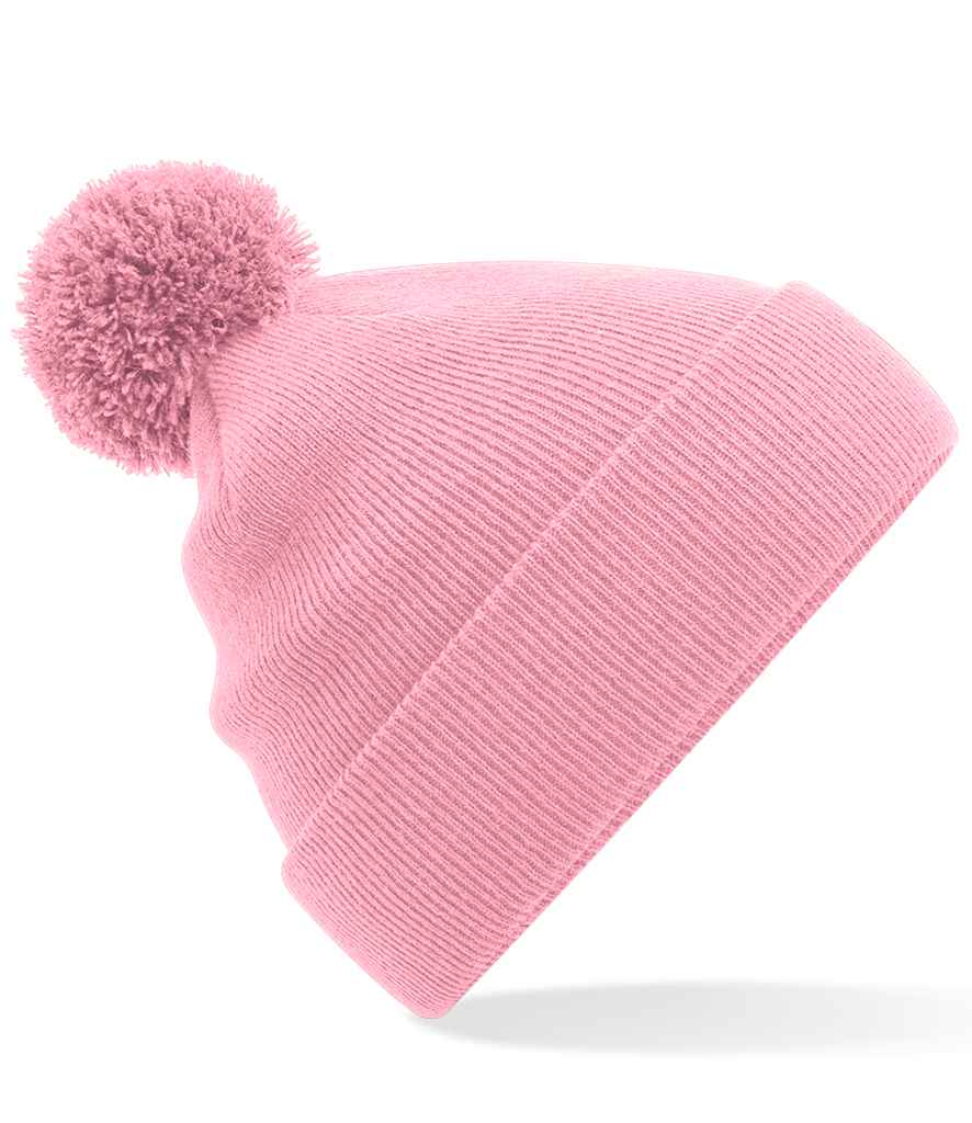 Pom Pom Beanie Gwreiddiol Beechfield Kids