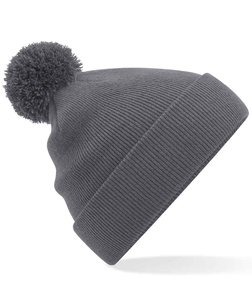 Pom Pom Beanie Gwreiddiol Beechfield Kids