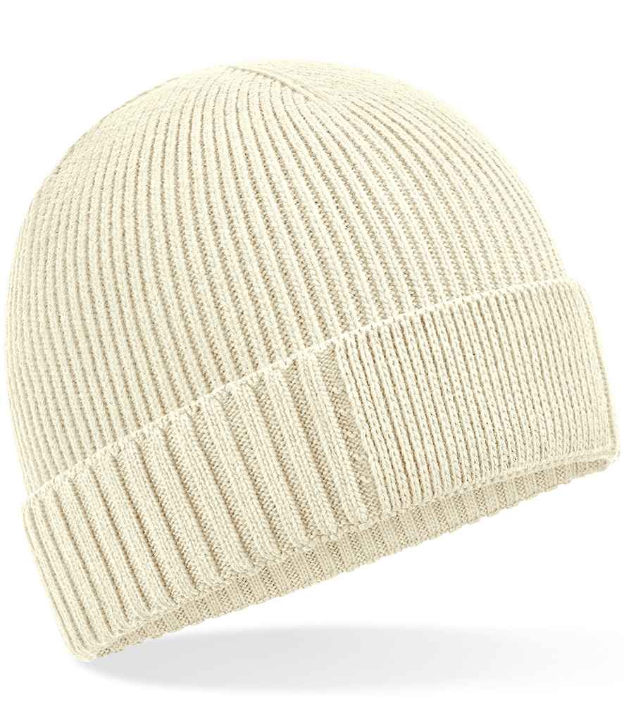 Beechfield Organic Cotton Engineered Patch Beanie