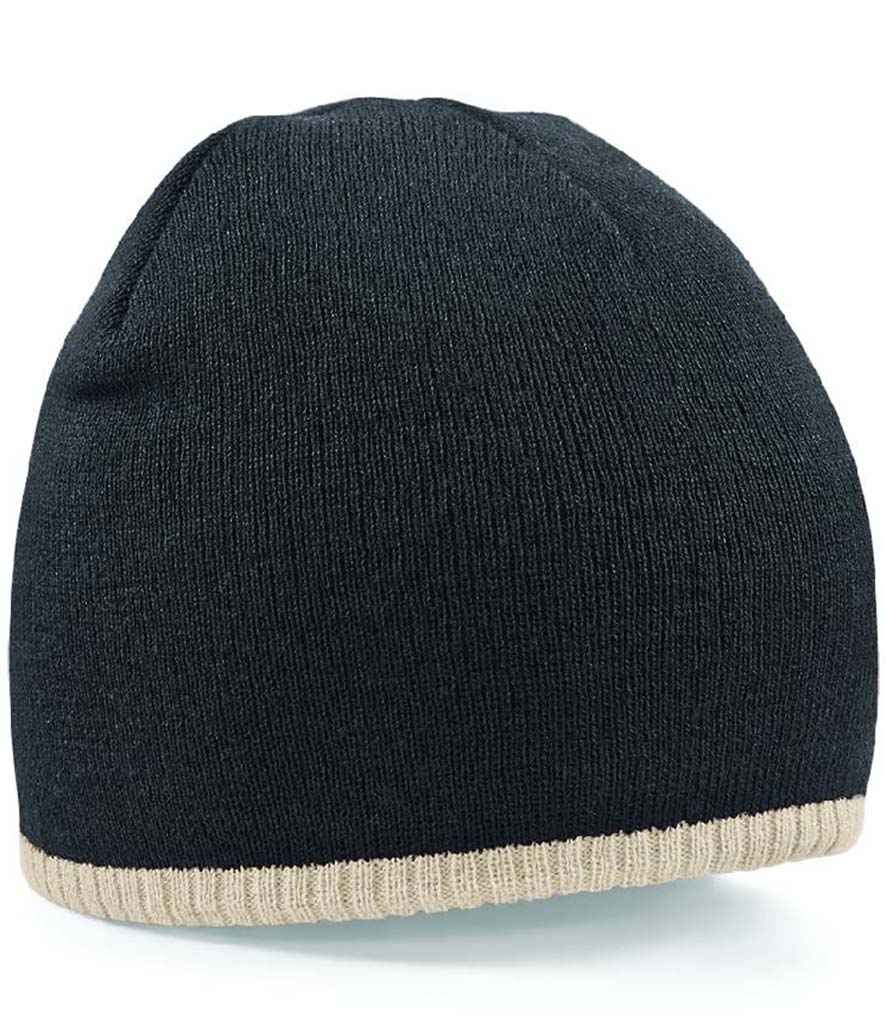 Beechfield Dwy Dôn Tynnu-Ar Beanie