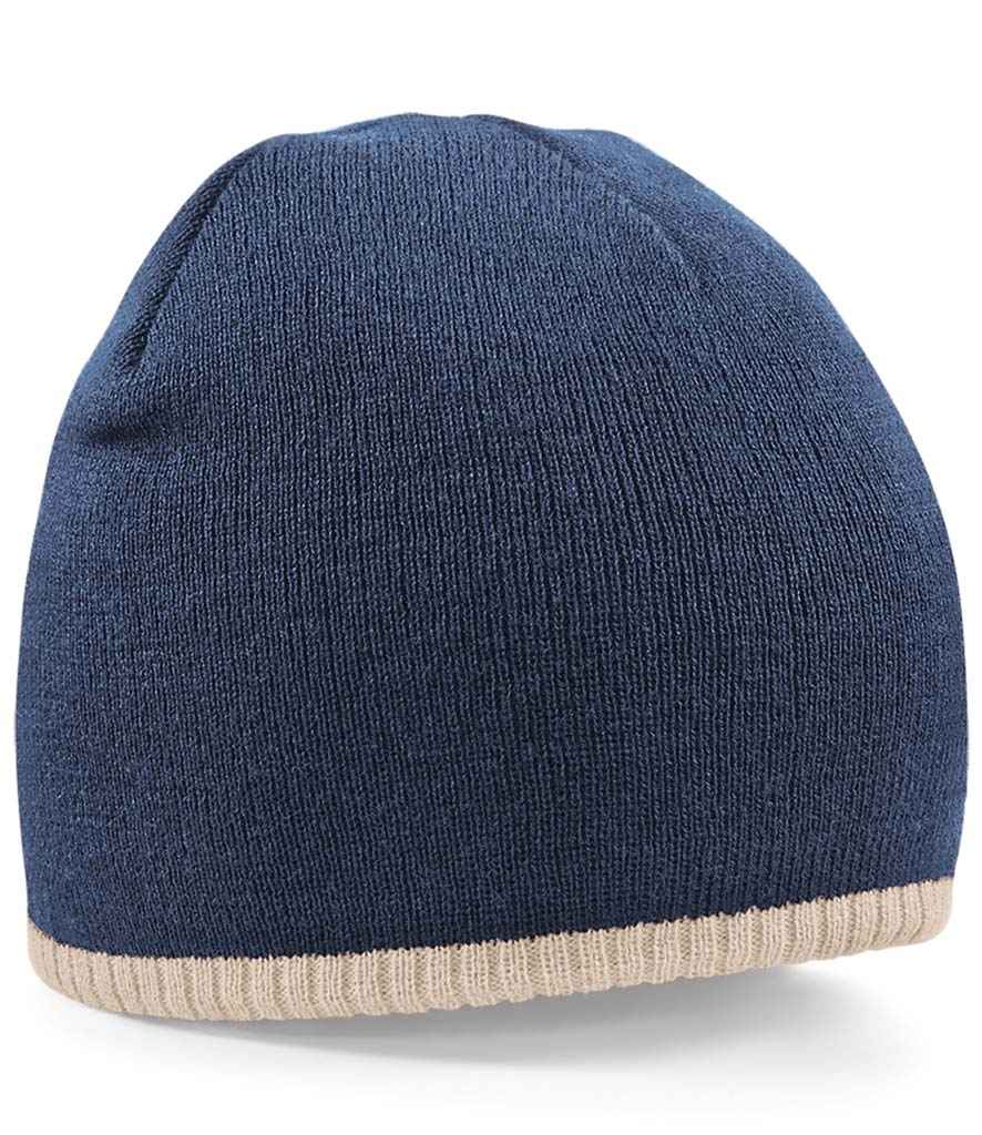 Beechfield Dwy Dôn Tynnu-Ar Beanie