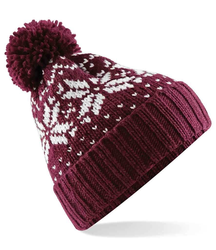 Beechfield Fair Isle Snowstar® Beanie