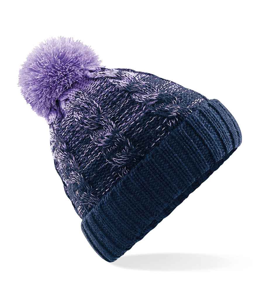 Beechfield Ombré Pom Pom Beanie