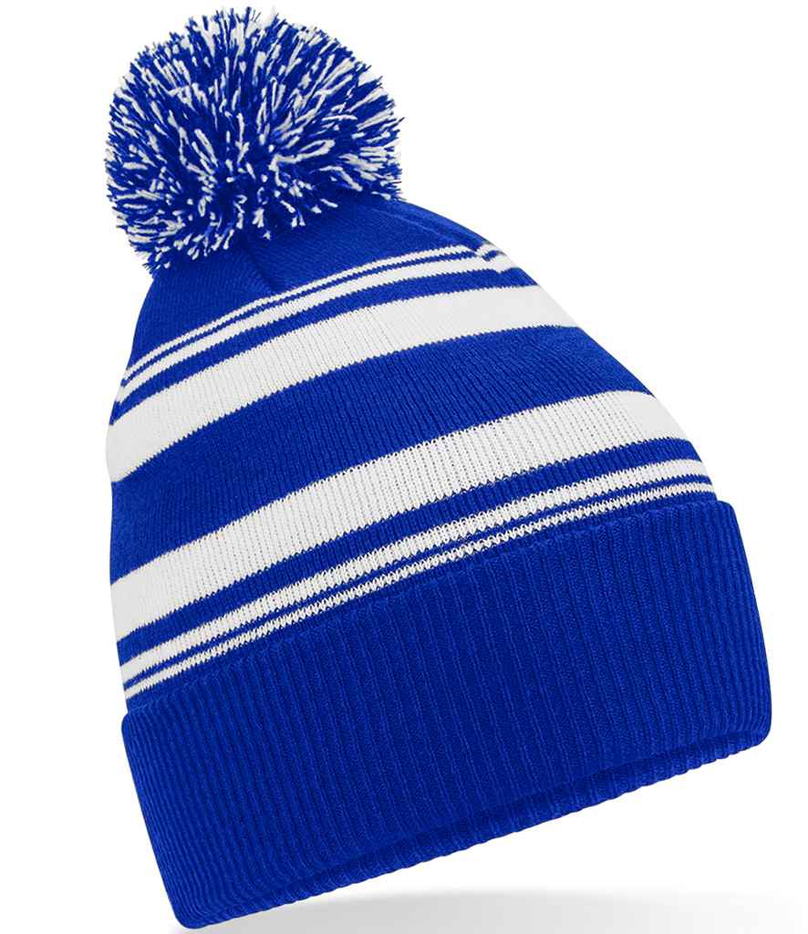 Beechfield Striped Fan Beanie