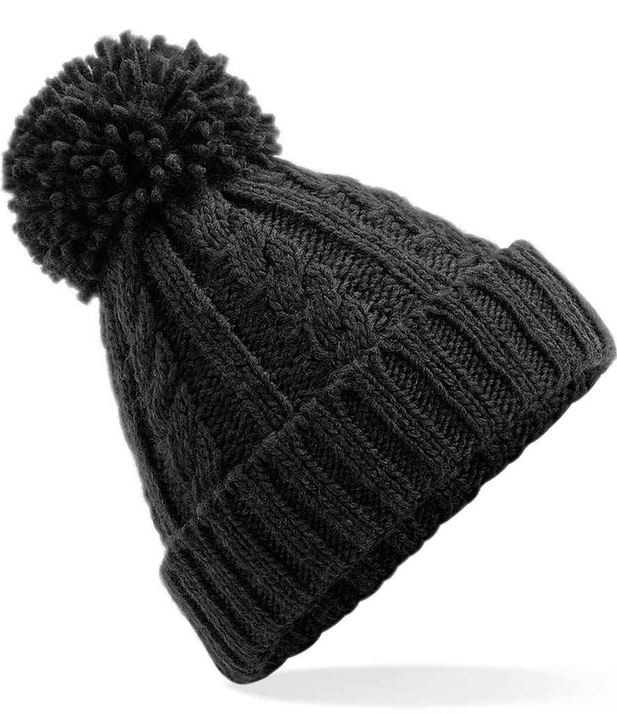 Gwau Cebl Beechfield Melange Beanie