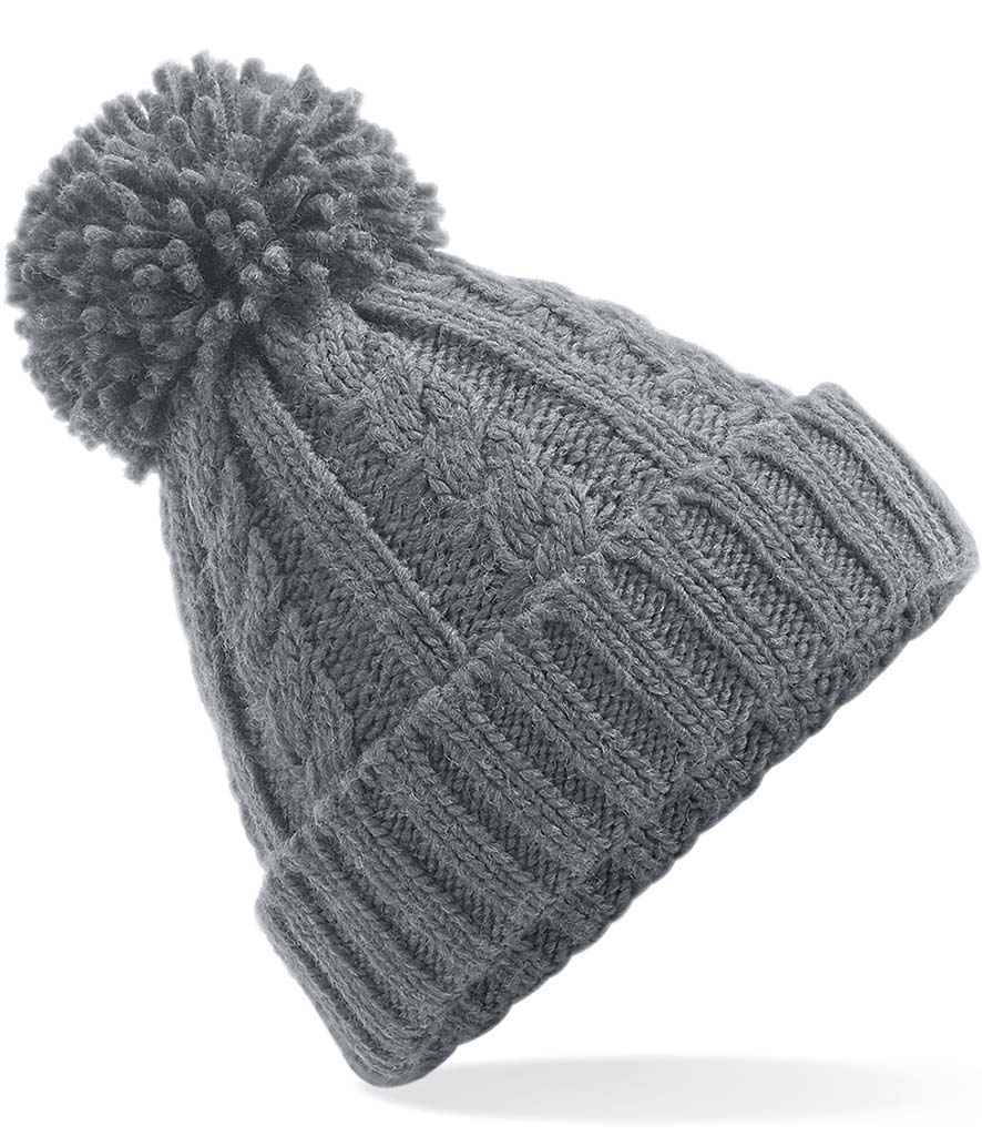 Gwau Cebl Beechfield Melange Beanie