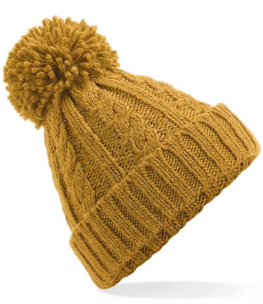 Gwau Cebl Beechfield Melange Beanie