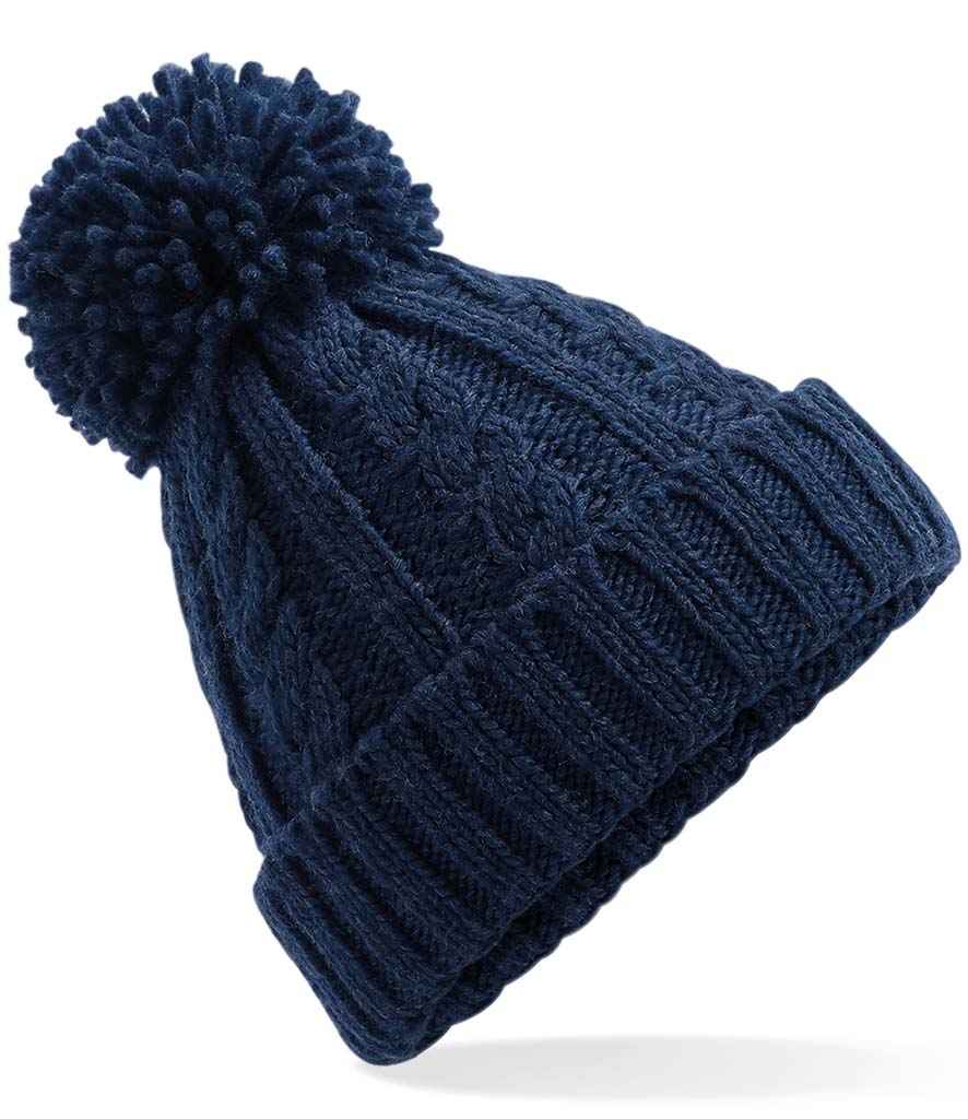 Gwau Cebl Beechfield Melange Beanie