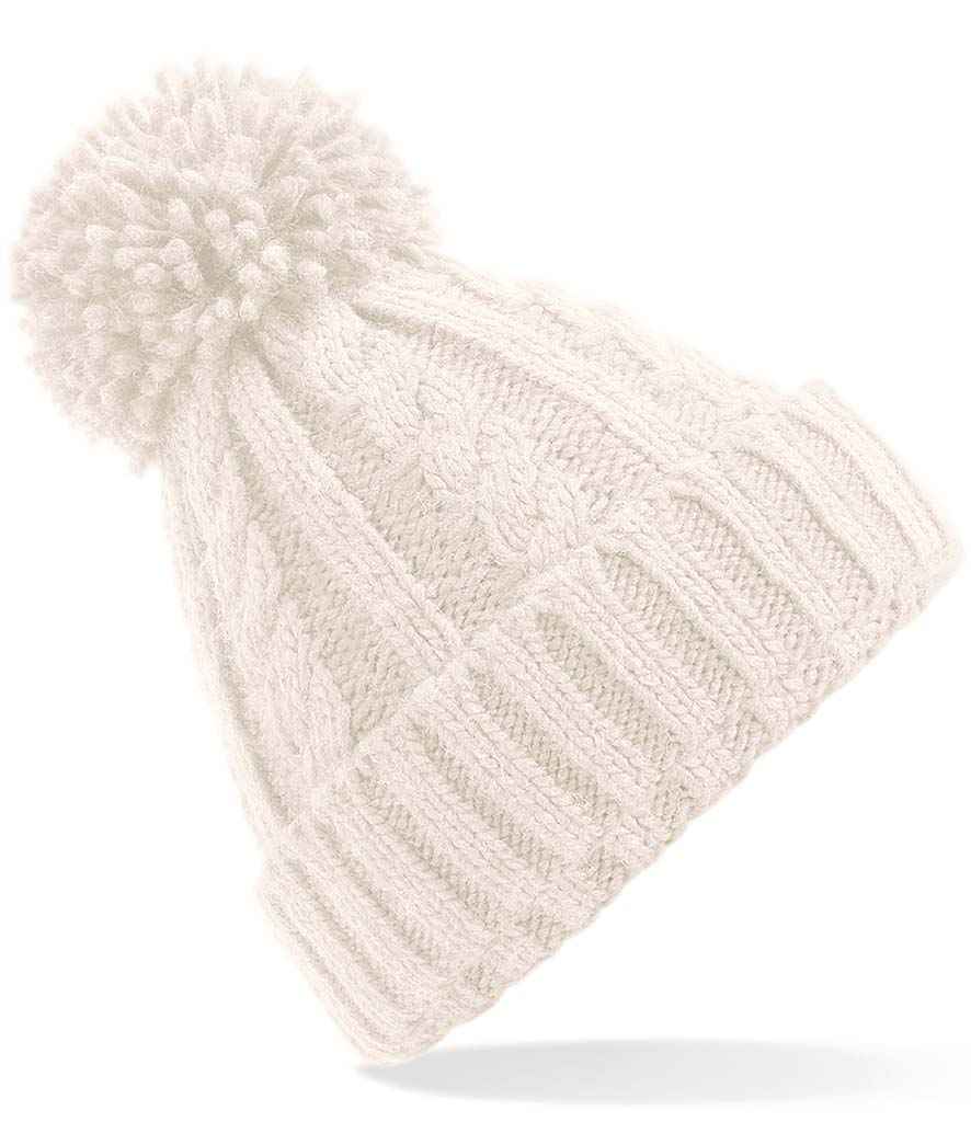 Gwau Cebl Beechfield Melange Beanie