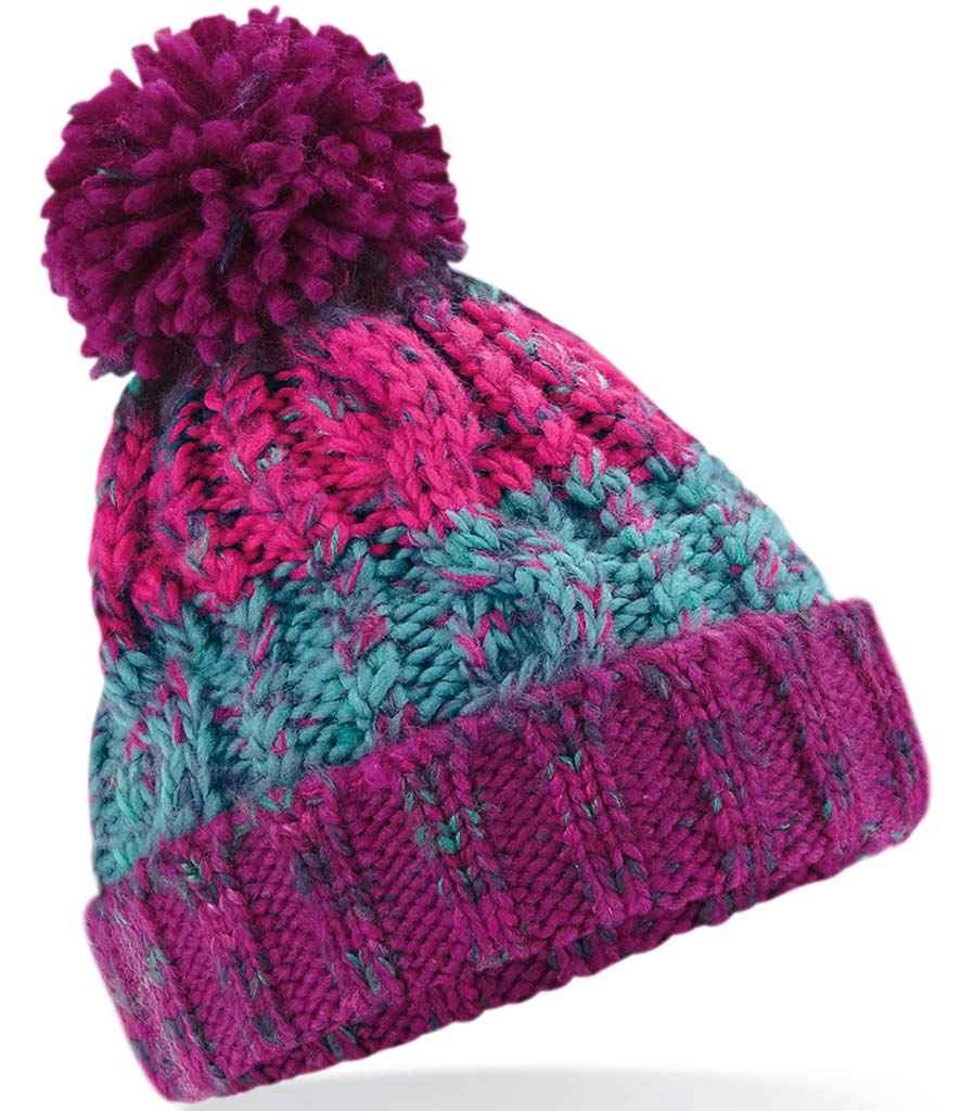 Corcsgriw Iau Beechfield Pom Pom Beanie