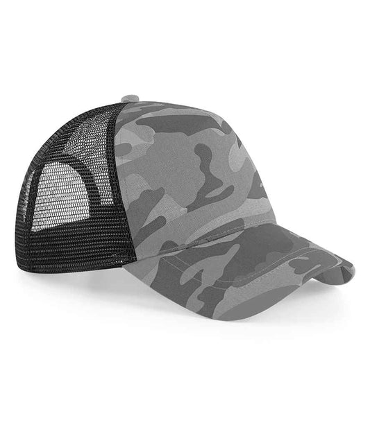 Cap Trucker Snapback Beechfield Camo