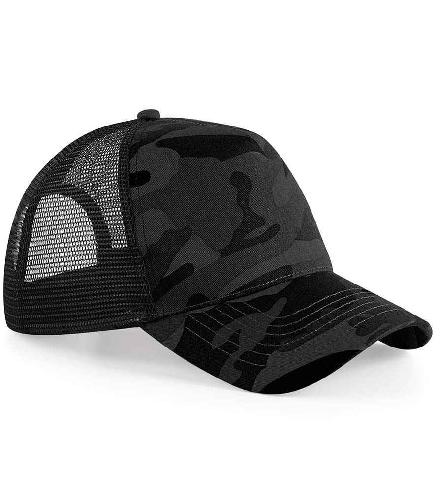 Cap Trucker Snapback Beechfield Camo