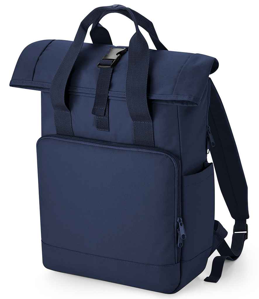 Bag Base Recycled Twin Handle Roll-Top Backpack Laptop