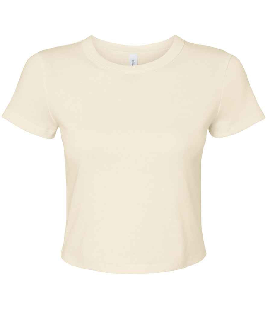 Bella Ladies Micro Rib Baby T-Shirt