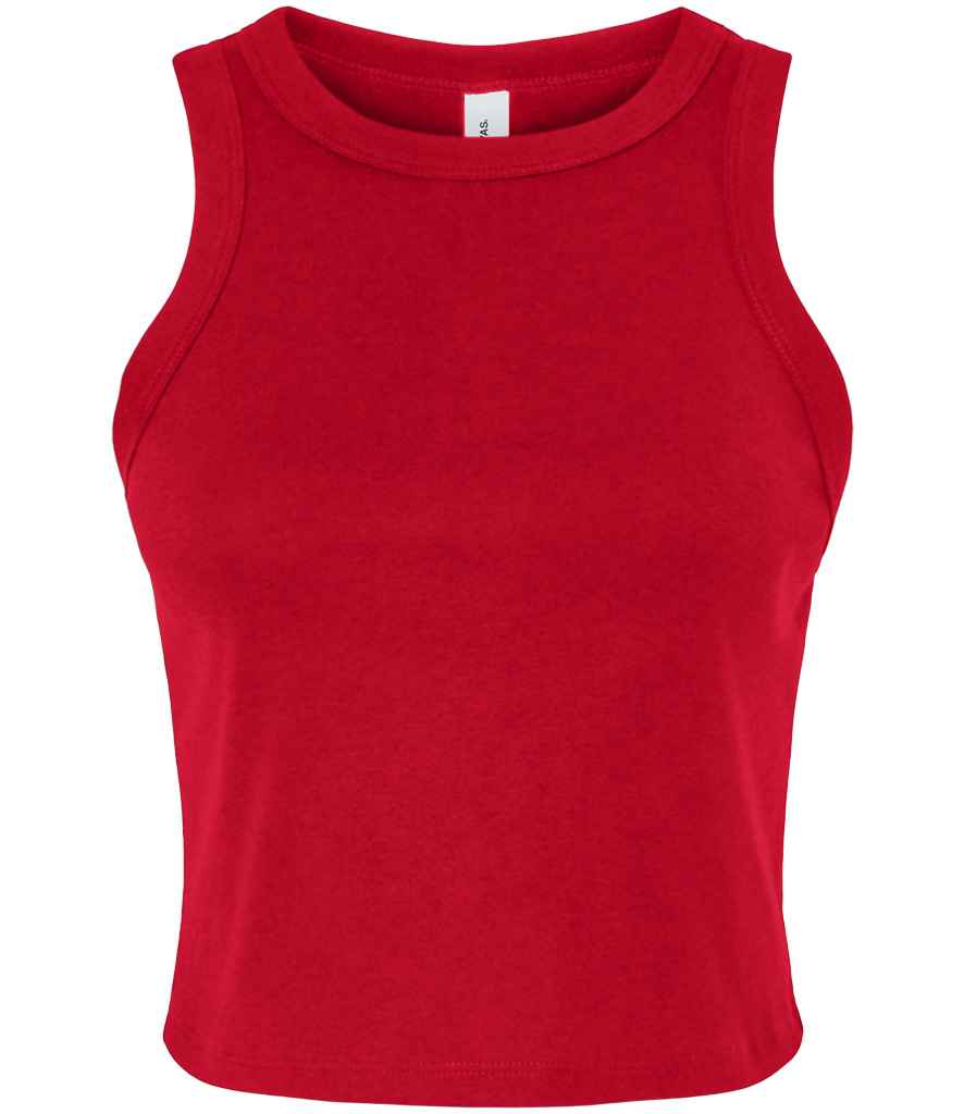 Bella Ladies Micro Rib Racer Tank Top