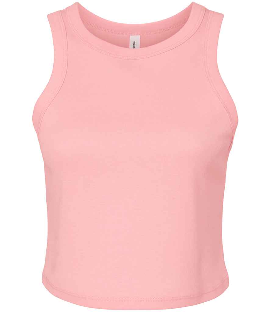 Bella Ladies Micro Rib Racer Tank Top