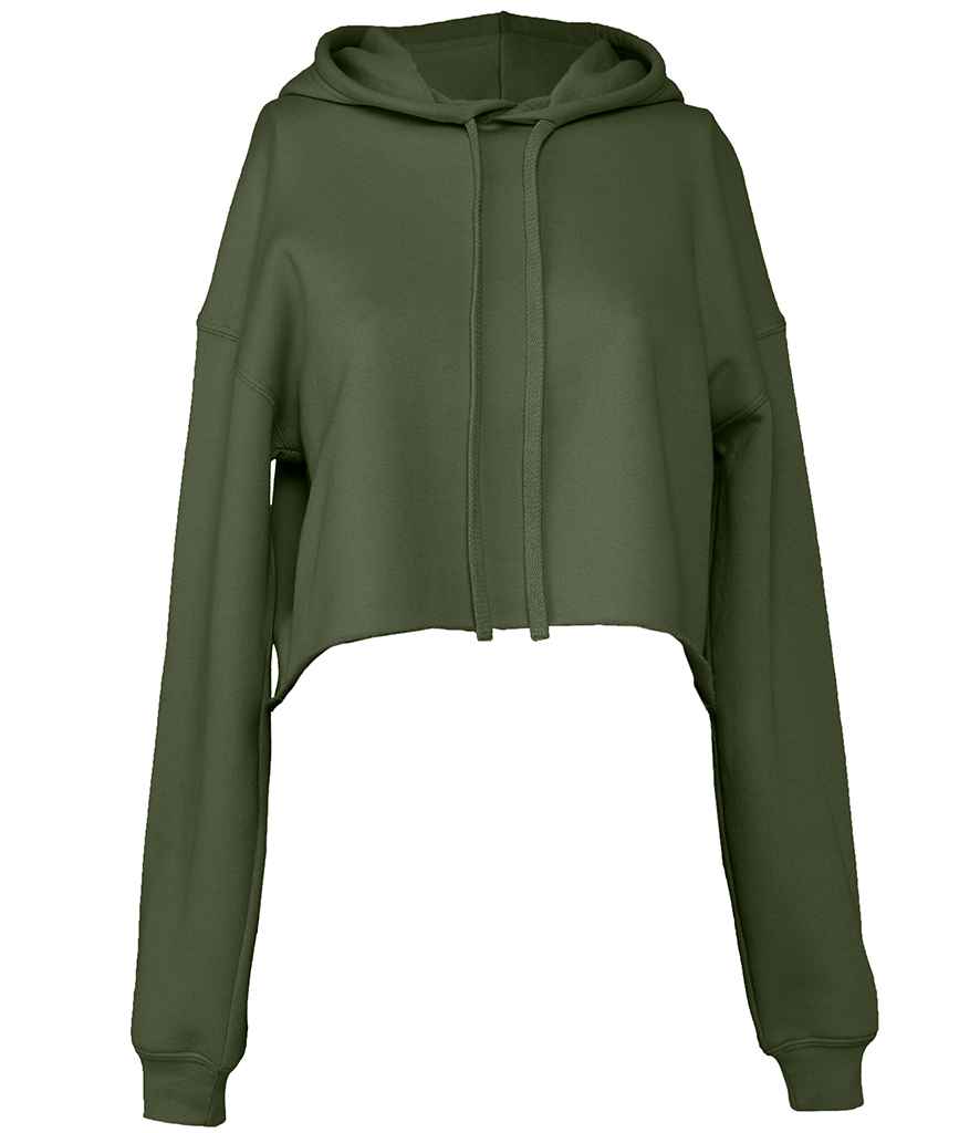 Bella Ladies Cropped Hoodie