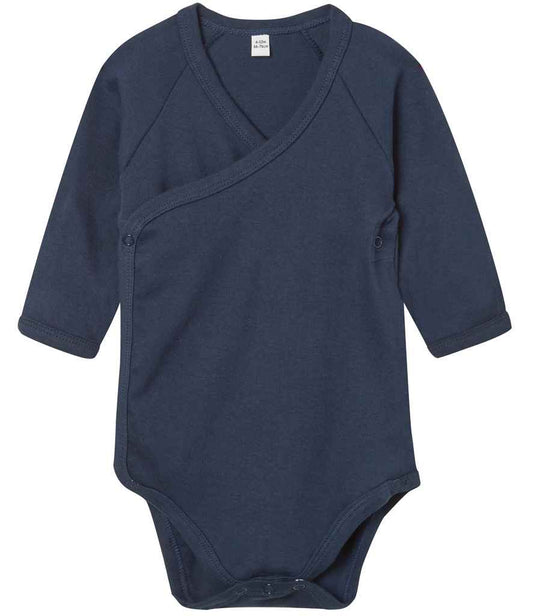 Llawes Hir Baban BabyBugz Kimono Bodysuit