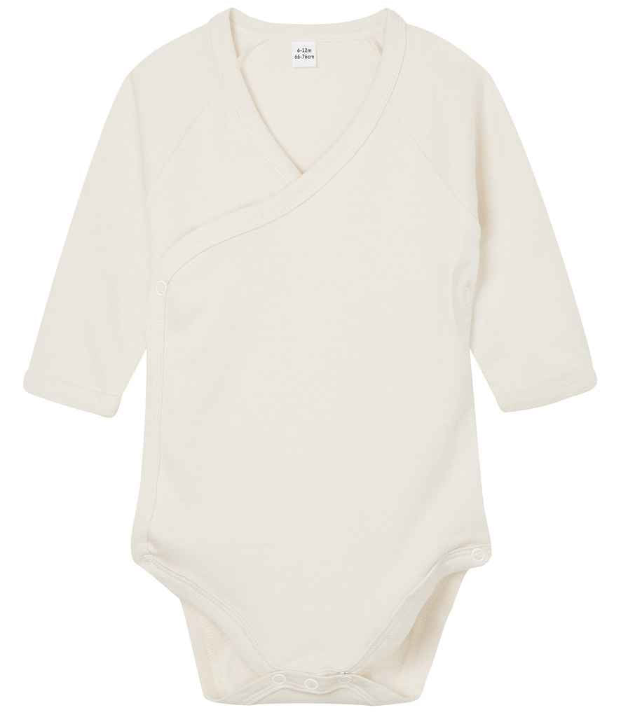 Llawes Hir Baban BabyBugz Kimono Bodysuit