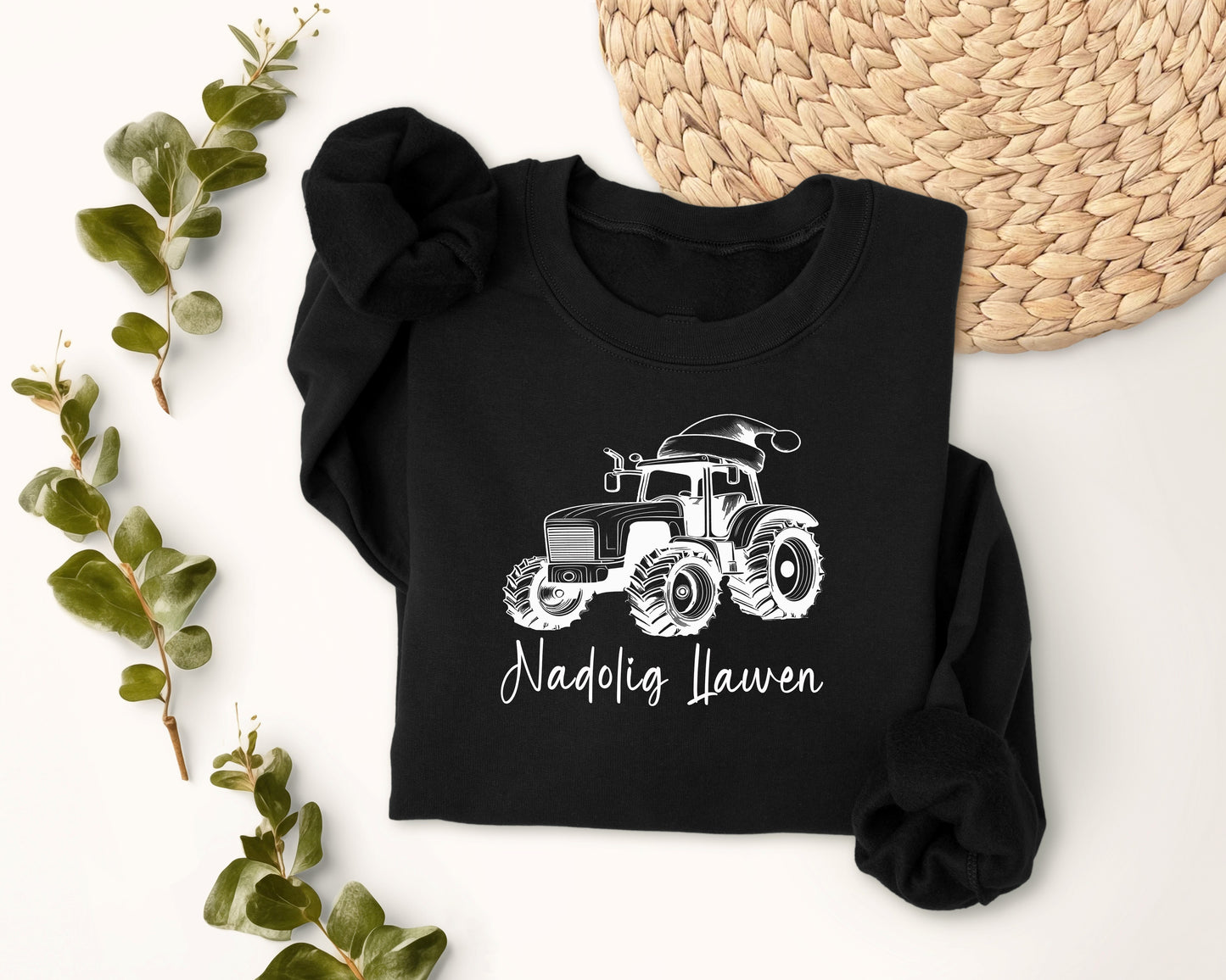 Children's Christmas tractor sweatshirt