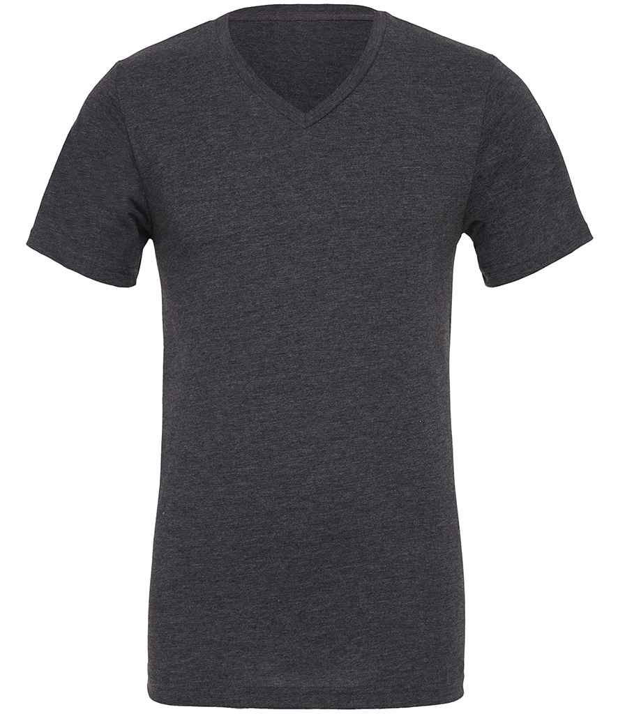 Canvas Unisex Heather CVC V Neck T-Shirt