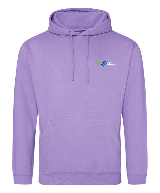 Coleg Menai Childcare - Hoodie Level 2 Light Purple