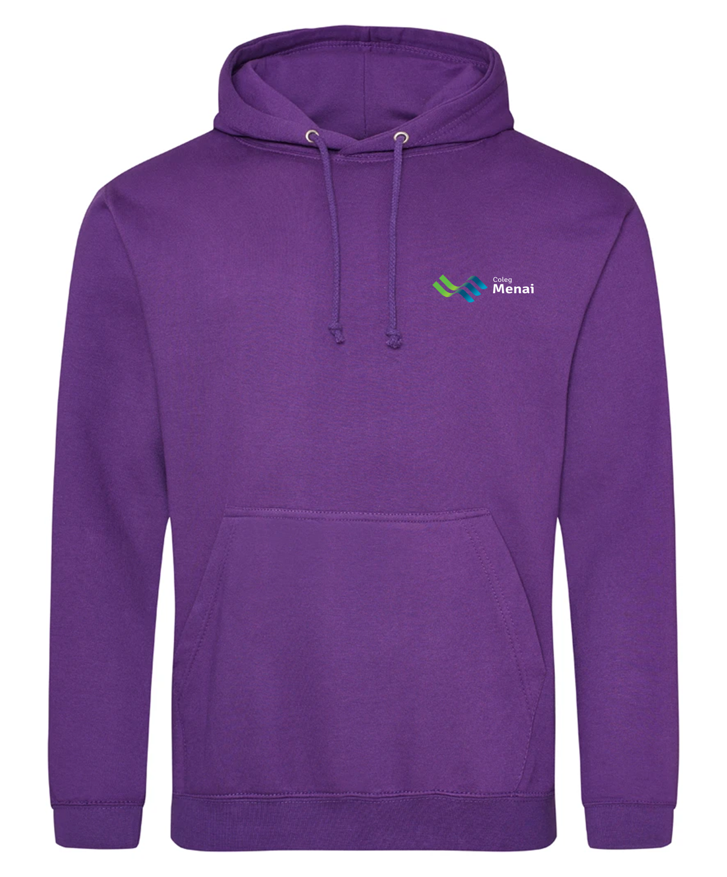 Coleg Menai Childcare - Hoodie Level 3 Dark Purple