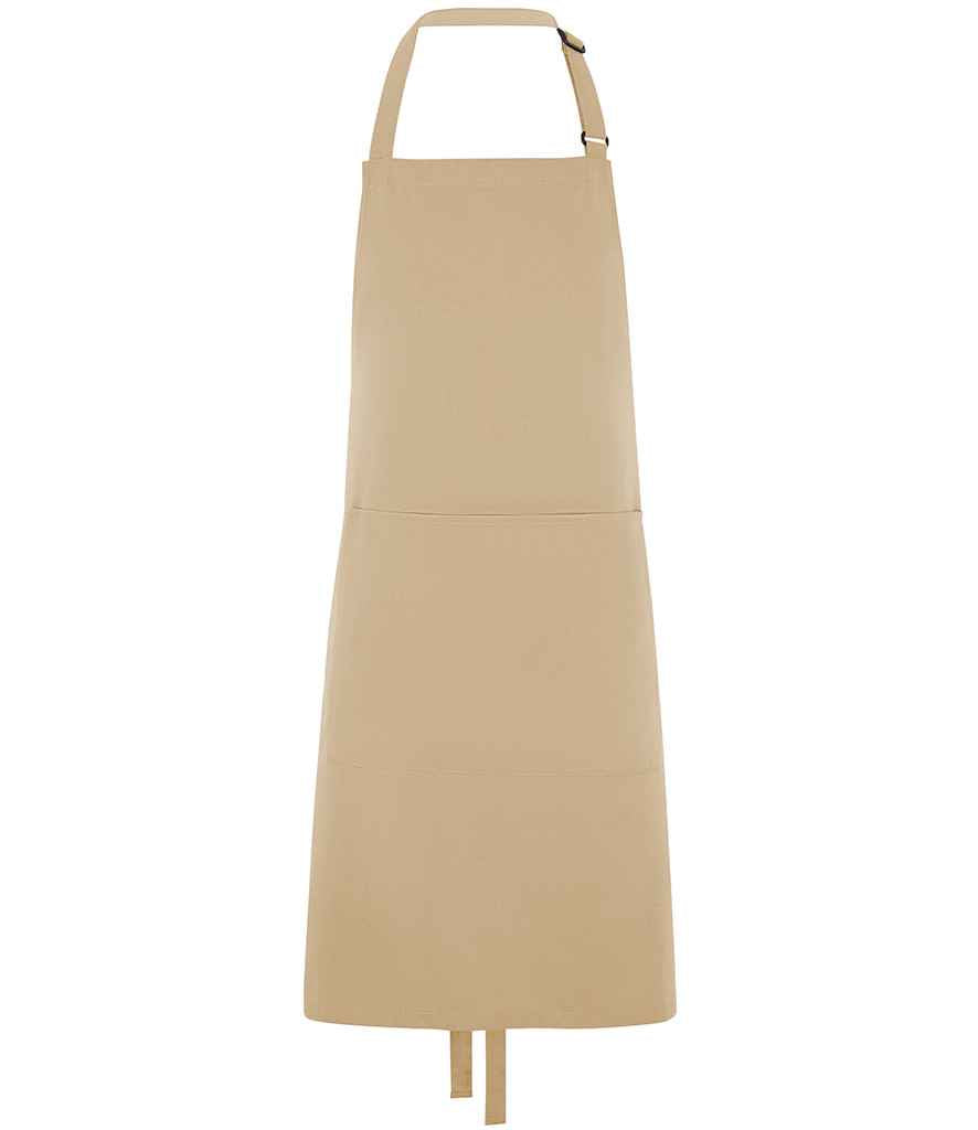 Dennys Polyester Bib Apron with Pocket