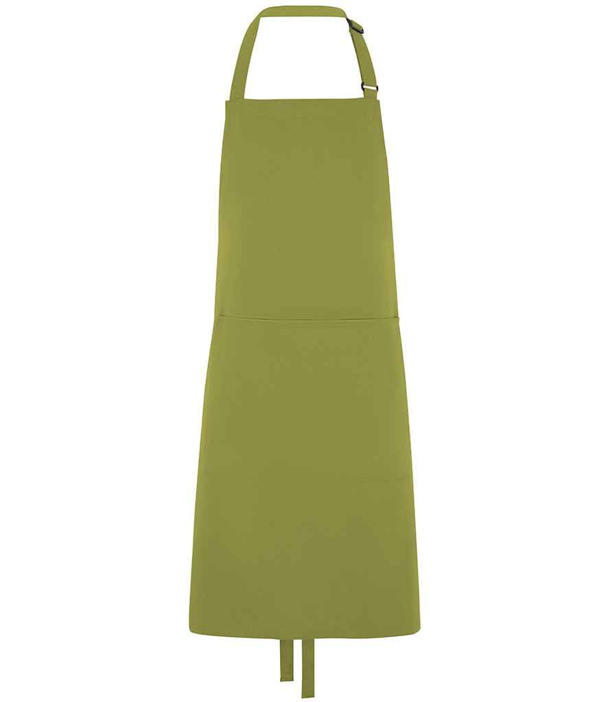 Dennys Polyester Bib Apron with Pocket