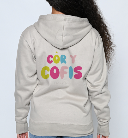 Côr y Cofis Hoodie Youth sand