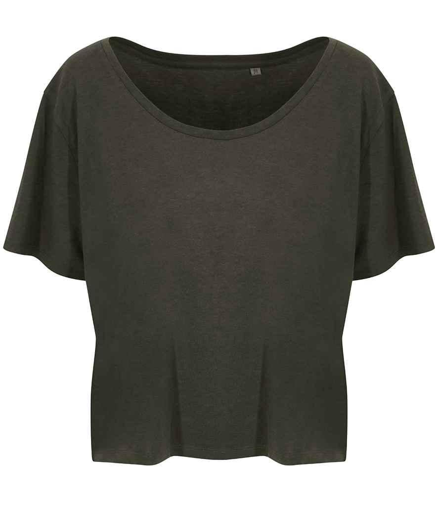 Ecologie Ladies Daintree Crys T wedi'i Gropio EcoViscose