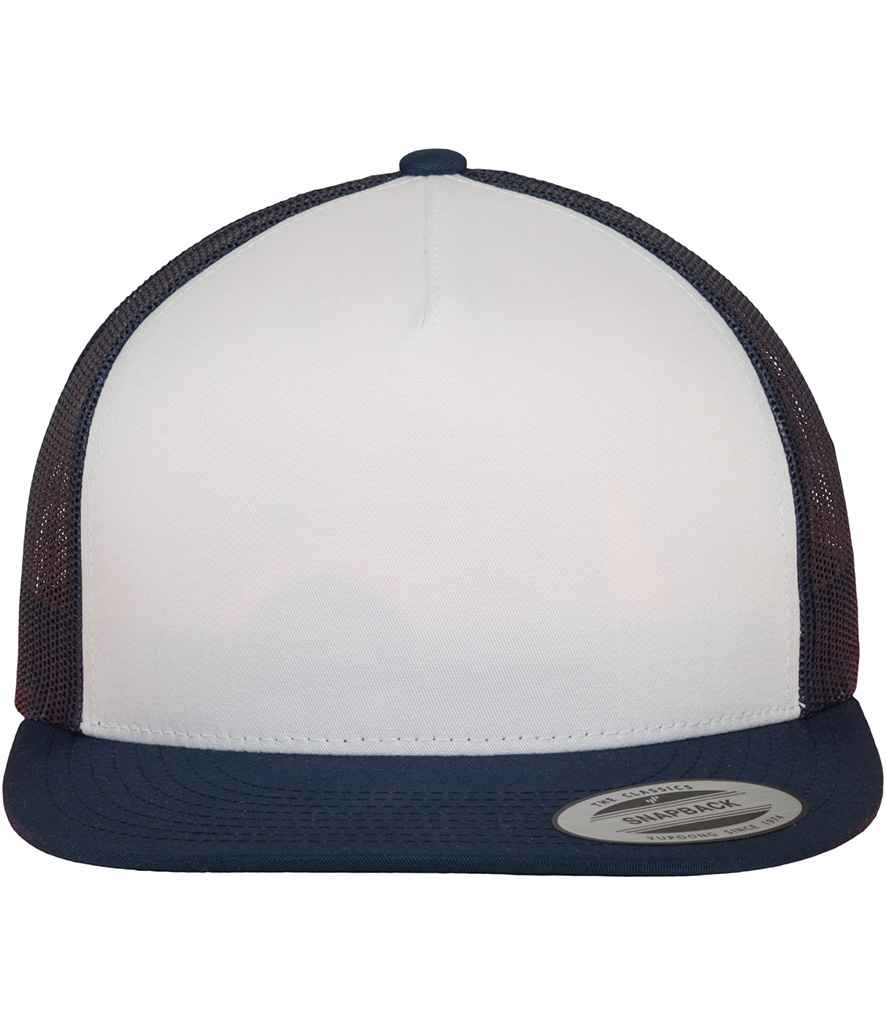 Cap Trucker Cyferbynnedd Flexfit