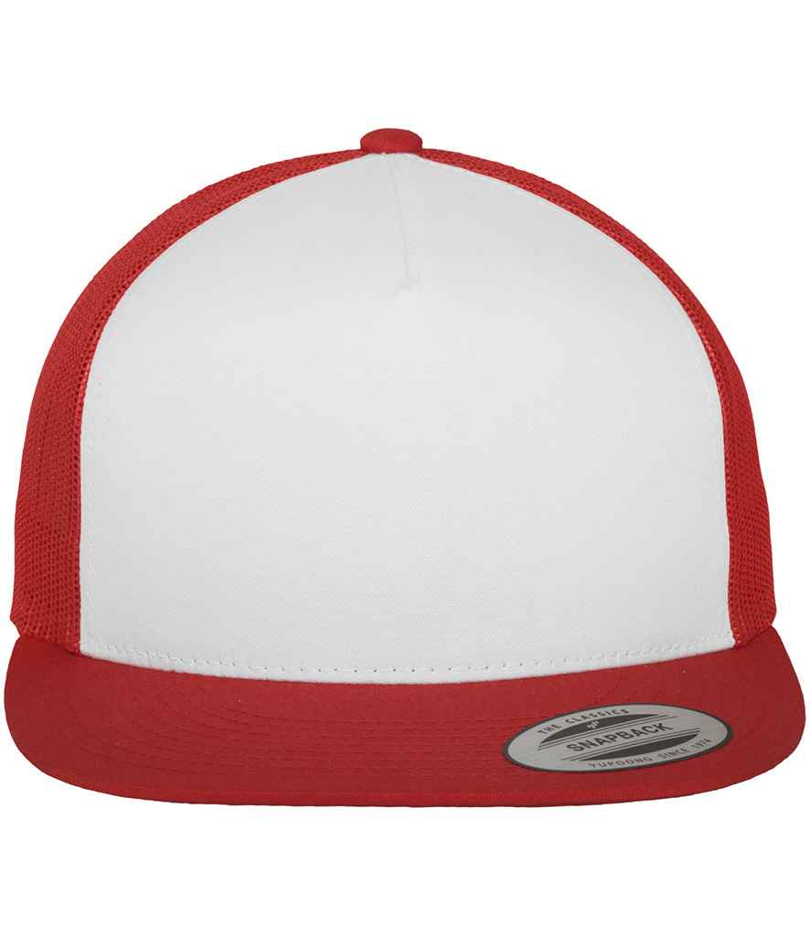 Cap Trucker Cyferbynnedd Flexfit