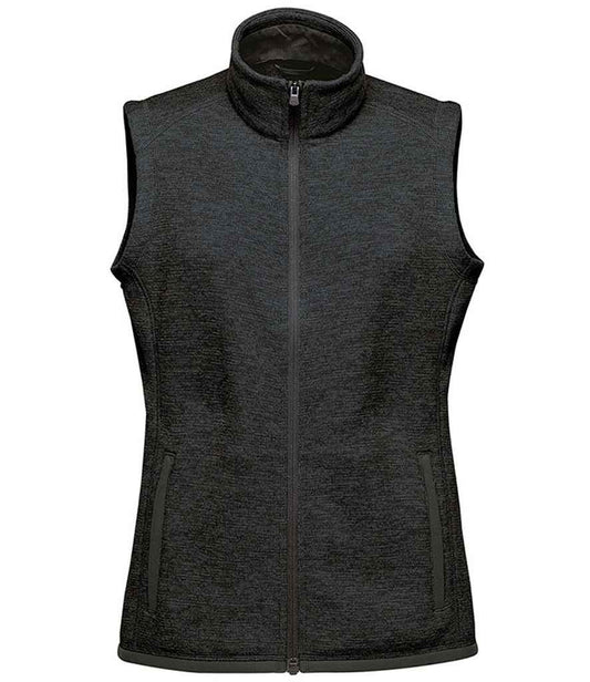 Merched Stormtech Avalante Zip Llawn wedi'u Gwau Gilet Cnu