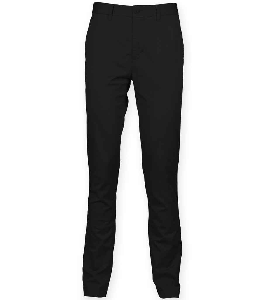 Trowsus Chino Stretch Rhes Flaen