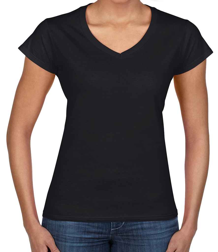 Gildan Ladies SoftStyle® V Neck T-Shirt