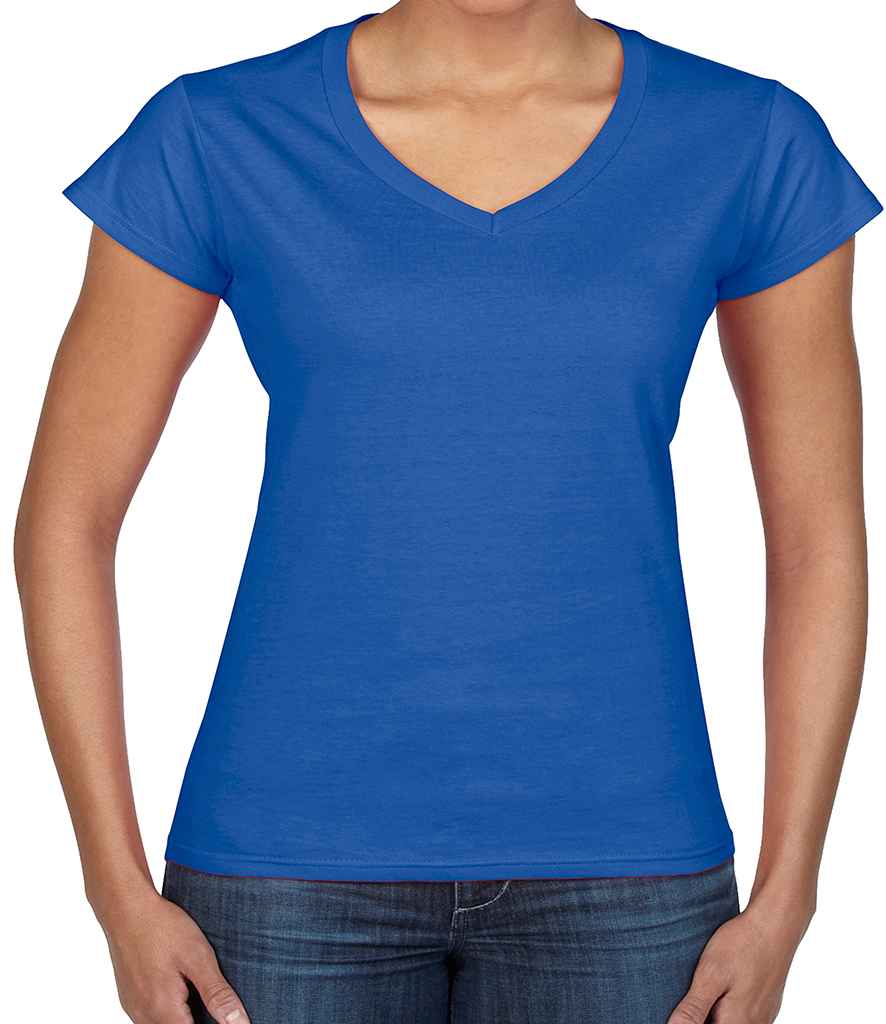 Gildan Ladies SoftStyle® V Neck T-Shirt