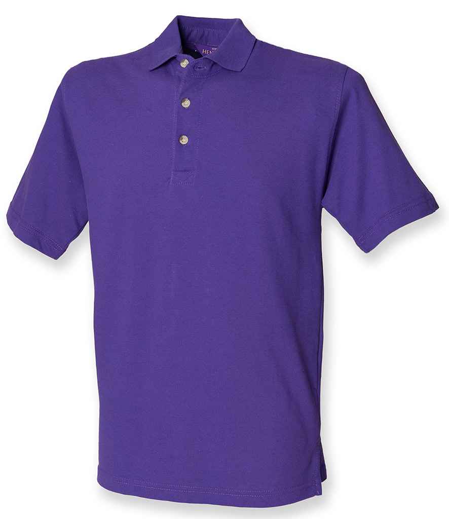 Henbury Classic Heavy Cotton Piqué Polo Shirt