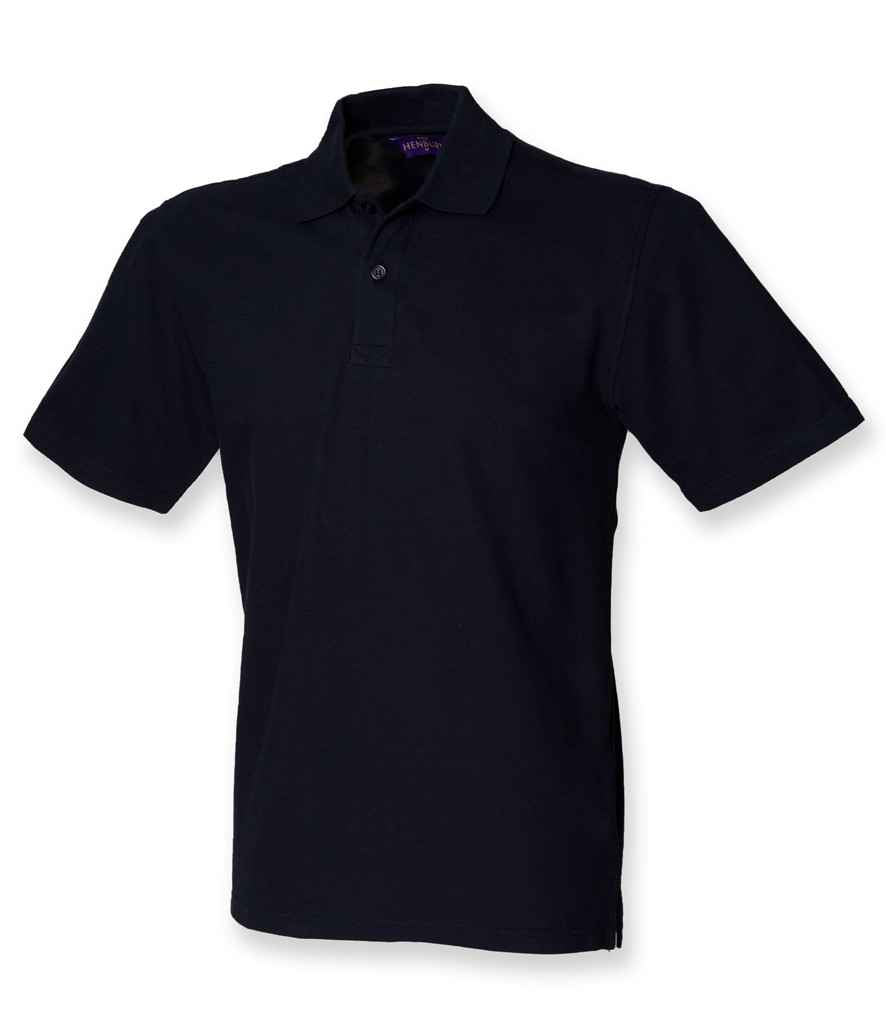 Henbury Unisex Stretch Cotton Piqué Polo Shirt