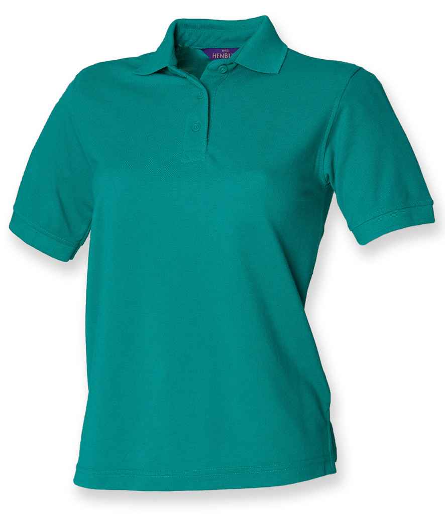 Henbury Ladies Poly/Cotton Piqué Polo Shirt