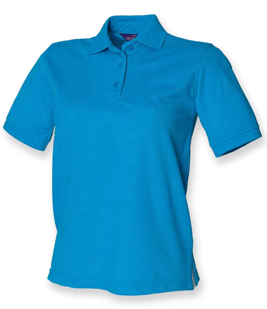 Henbury Ladies Poly/Cotton Piqué Polo Shirt