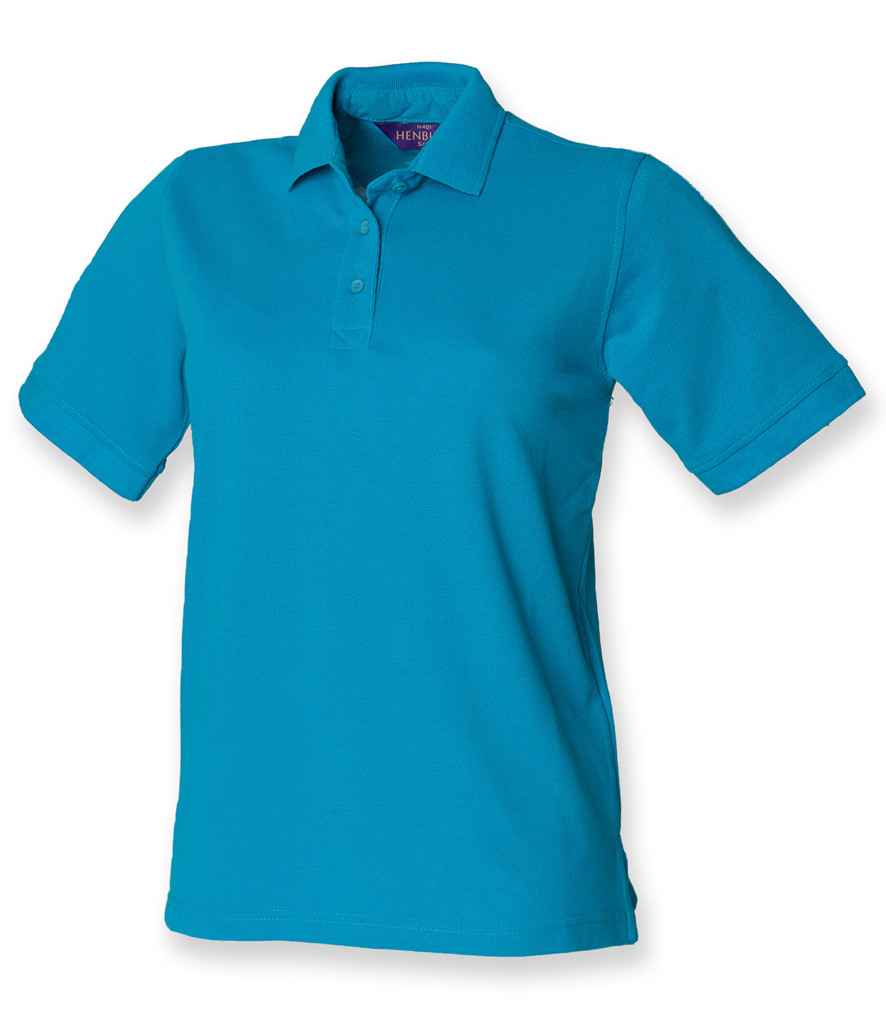 Henbury Ladies Poly/Cotton Piqué Polo Shirt