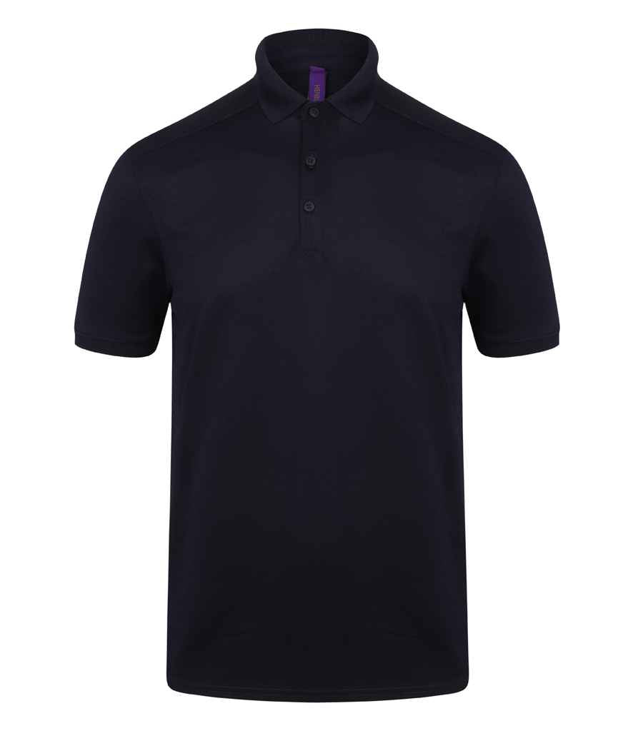 Henbury Slim Fit Stretch Microfine Piqué Polo Shirt