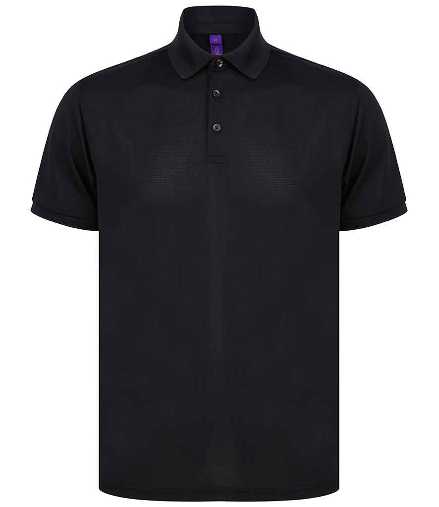 Henbury Recycled Polyester Piqué Polo Shirt