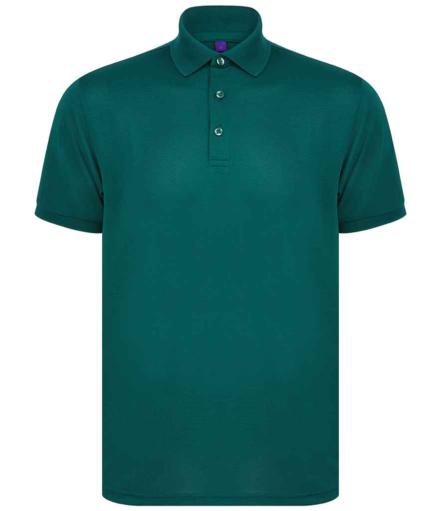 Henbury Recycled Polyester Piqué Polo Shirt